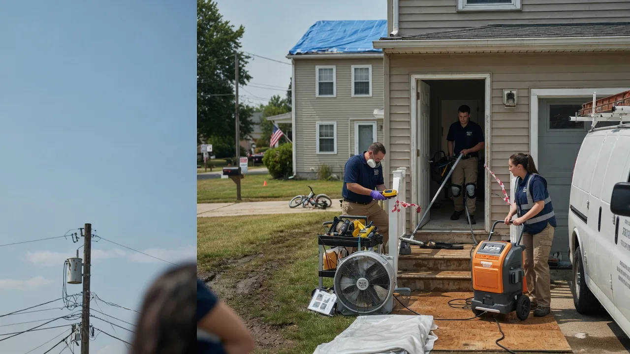 Water Damage Repair in Lincoln, IL near me